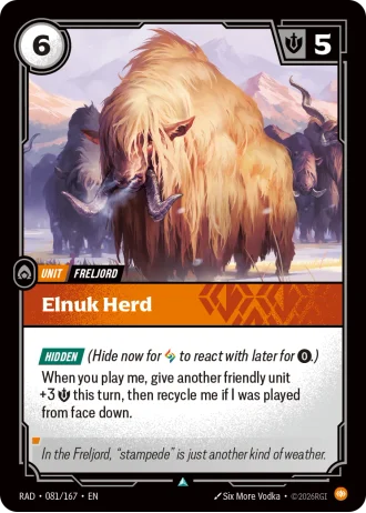 Elnuk Herd #081/167 — Radiance