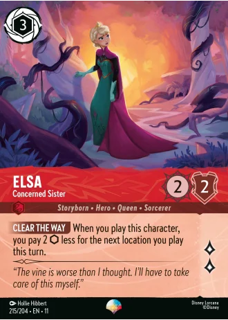Elsa - Concerned Sister #215/204 — Winterspell