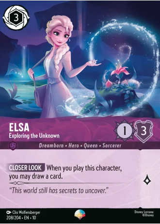 Elsa - Exploring the Unknown #208/204 — Whispers in the Well