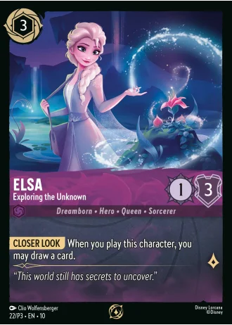 Elsa - Exploring the Unknown #22/204 — Whispers in the Well