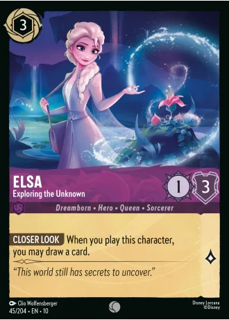 Elsa - Exploring the Unknown #45/204 — Whispers in the Well