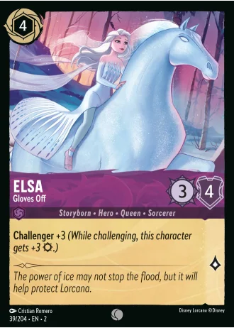 Elsa - Gloves Off #39/204 — Rise of the Floodborn