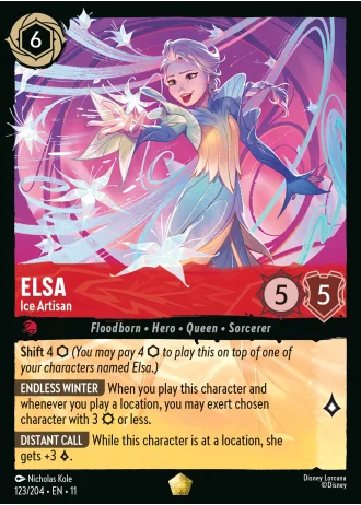 Elsa - Ice Artisan #123/204 — Winterspell
