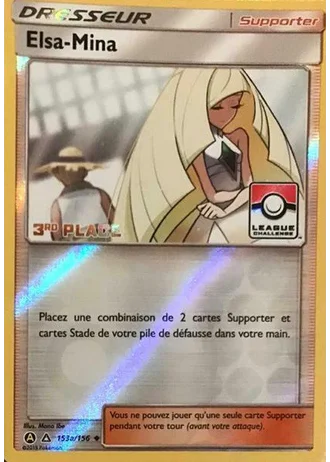 Elsa-Mina #153a — Cartes alternatives A jaune