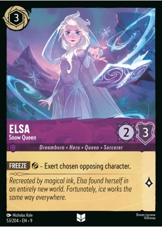 Elsa - Snow Queen #53/204 — Fabled