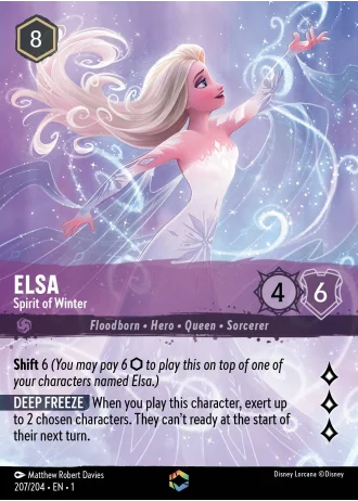 Elsa - Spirit of Winter #207/204 — The First Chapter