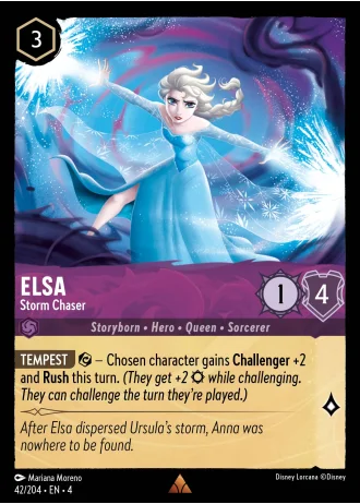 Elsa - Storm Chaser #42/204 — Ursula's Return