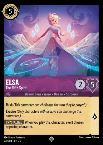 Elsa - The Fifth Spirit #48/204 — Shimmering Skies