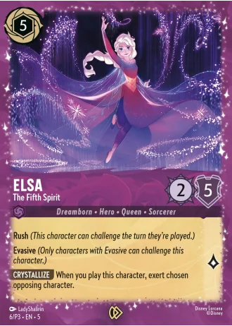 Elsa - The Fifth Spirit #6/204 — Shimmering Skies