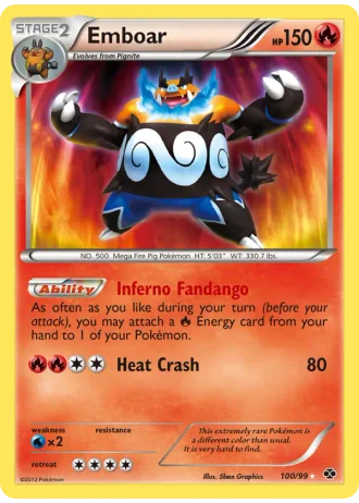 Emboar #100 — Next Destinies