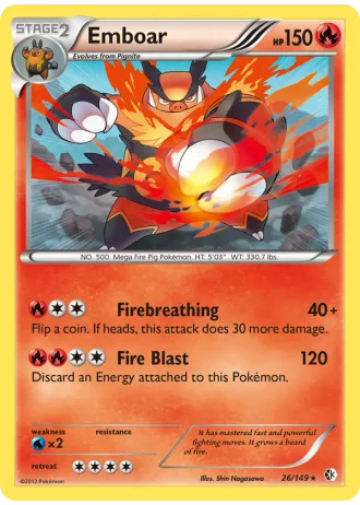 Emboar #26/149 — Boundaries Crossed