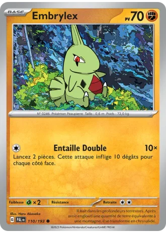 Embrylex #110/193 — Évolutions à Paldea