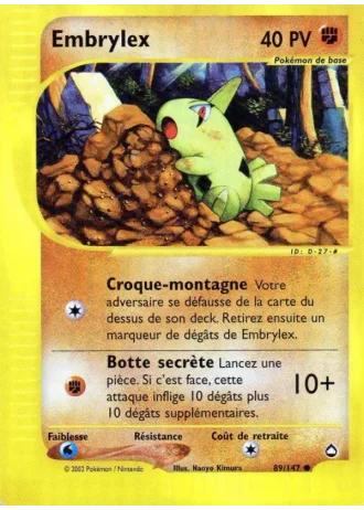 Embrylex #89/147 — Aquapolis