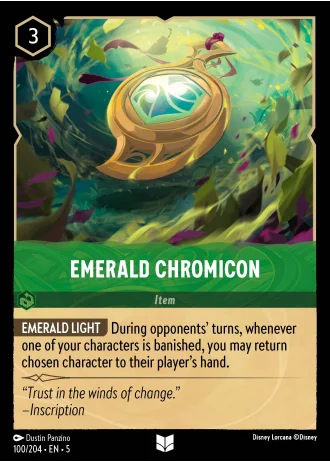 Emerald Chromicon #100/204 — Shimmering Skies