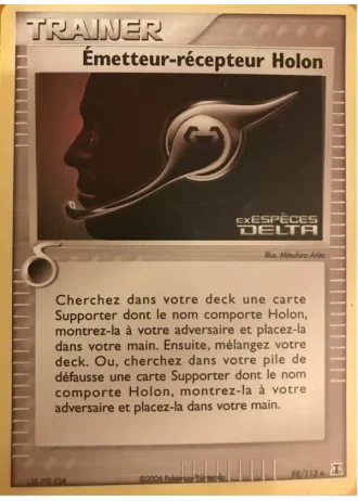 Émetteur-récepteur Holon #98/113 — EX Espèces Delta