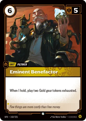 Eminent Benefactor #152/221 — Spiritforged