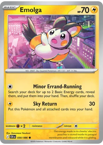Emolga #030/86 — Chaos Rising
