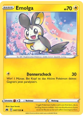 Emolga #047/159 — Zenit der Könige
