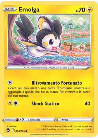 Emolga #054 — Tempesta Argentata