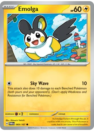 Emolga #069/167 — Twilight Masquerade