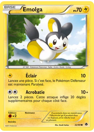 Emolga #32 — Pouvoirs Émergents