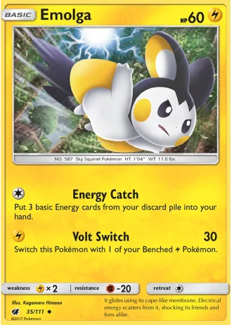 Emolga #35 — Crimson Invasion