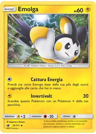 Emolga #35/111 — Invasione Scarlatta