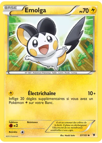 Emolga #37/101 — Nobles Victoires