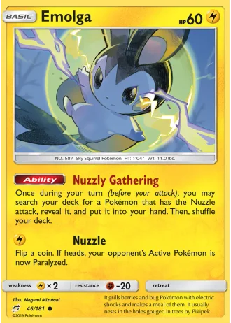 Emolga #46/181 — Team Up