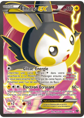 Emolga EX #143 — XY