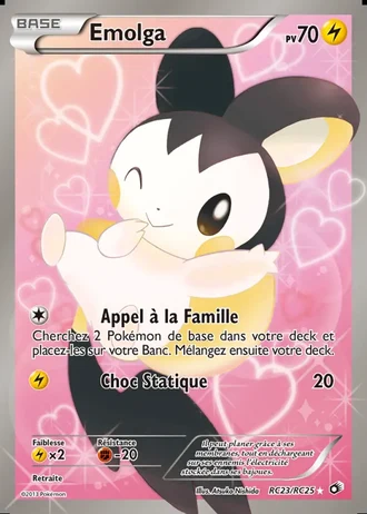 Emolga RC23 — Collection Radieuse (Trésors Légendaires)
