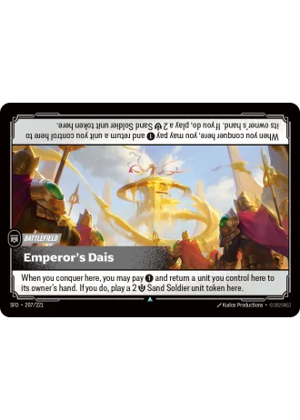Emperor's Dais #207/221 — Spiritforged