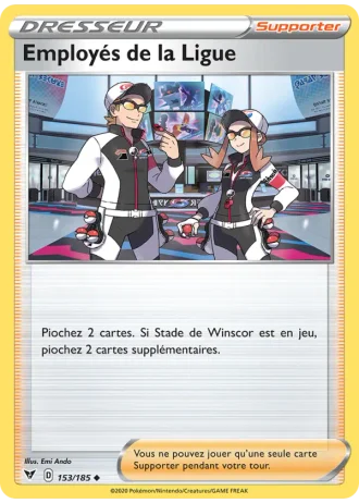 Employés de la Ligue #153/185 — Voltage Éclatant