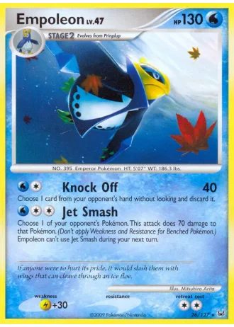 Empoleon #26/127 — Platino