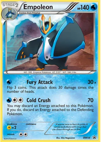 Empoleon BW56 — Black & White Promos