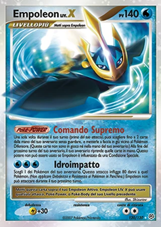 Empoleon LIV.X #120 — Diamante & Perla