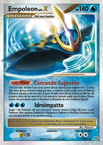 Empoleon LIV.X #120/130 — Diamante & Perla