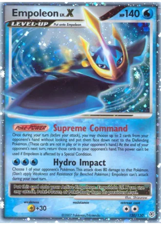 Empoleon LV.X #120 — Diamond & Pearl