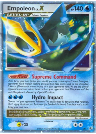 Empoleon LV.X DP11 — Diamond & Pearl Promos