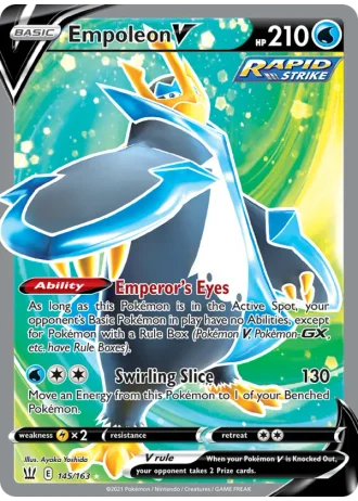 Empoleon V #145 — Battle Styles