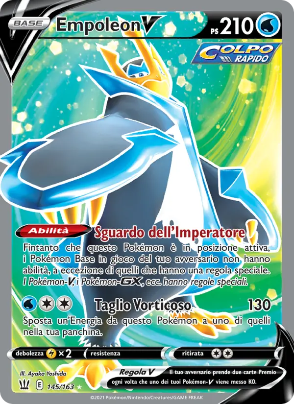 Empoleon V #145 — Stili di Lotta