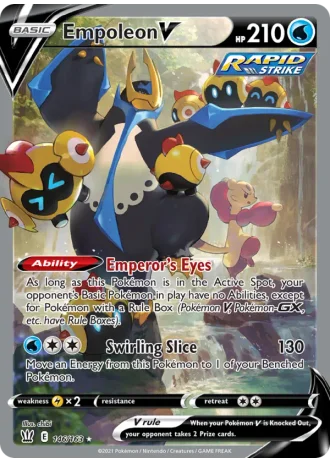 Empoleon V #146 — Battle Styles