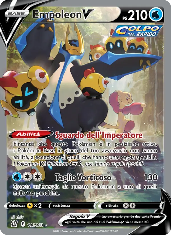 Empoleon V #146 — Stili di Lotta