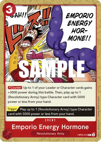 Emporio Energy Hormone (OP05-018) — Awakening of the New Era (OP05)