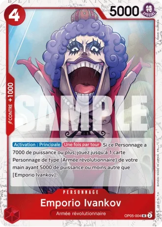 Emporio Ivankov (OP05-004) (Reprint) — ONE PIECE CARD THE BEST vol.2 (PRB02)