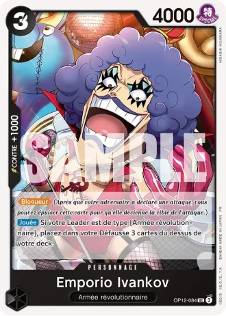 Emporio Ivankov (OP12-084) — l'Héritage du Maître (OP12)