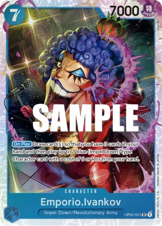Emporio.Ivankov (OP02-051) — Paramount War (OP02)
