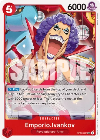 Emporio.Ivankov (OP06-003) — Wings of the Captain (OP06)
