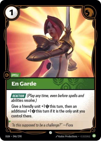 En Garde #046/298 — Origins