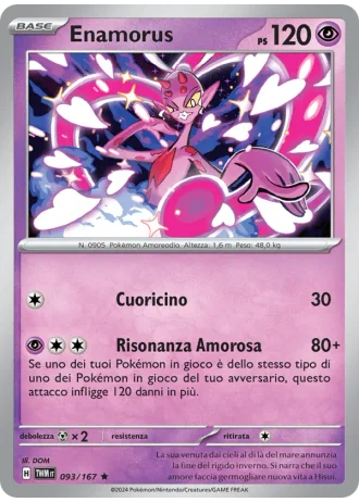 Enamorus #093/167 — Crepuscolo Mascherato